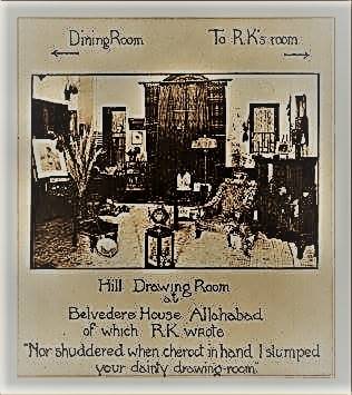 Rudyard Kipling's Drawing room at Belvedere House